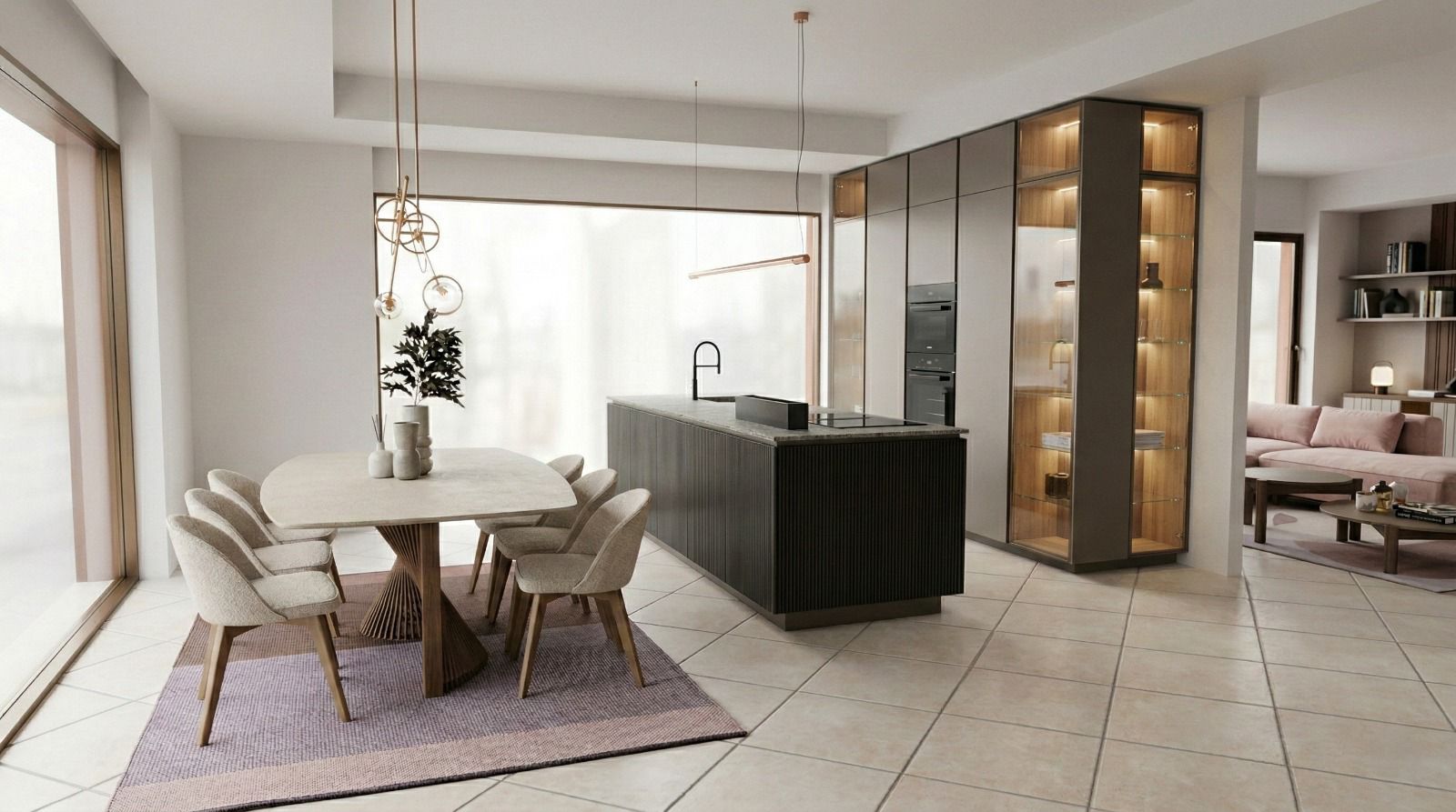 Cucina moderna su misura Caserta - Offi Mobili